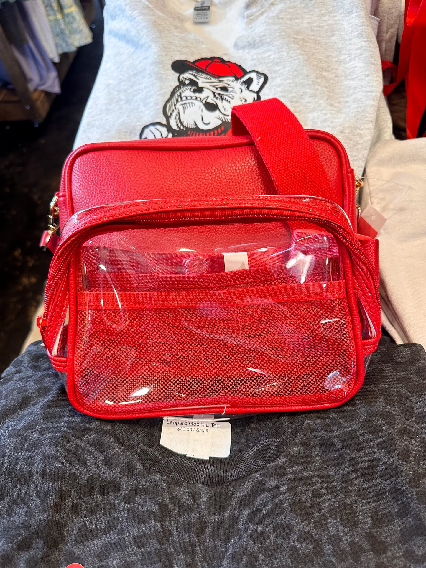 Pammie Clear Bum Bag