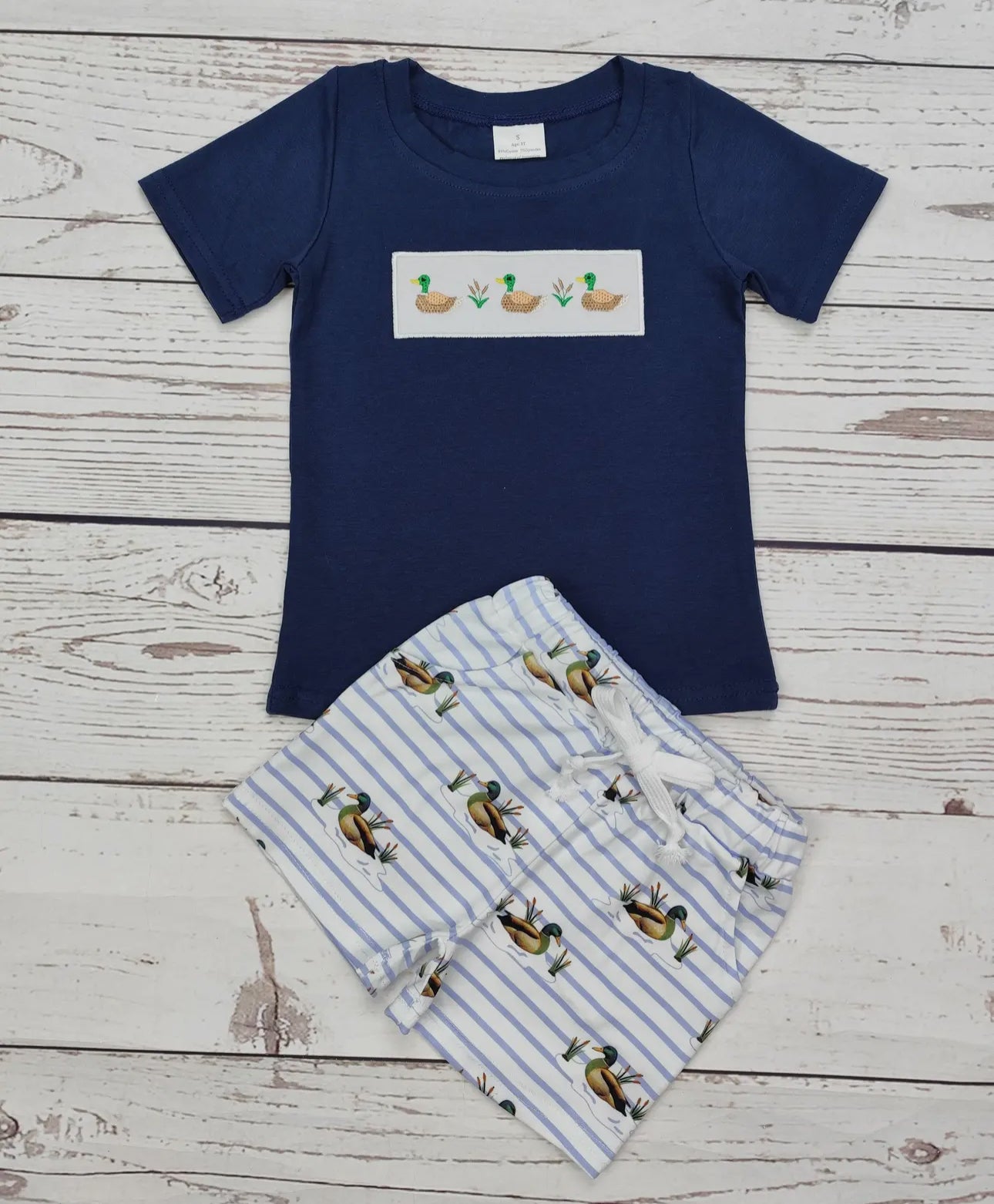 Duck Top and Shorts Set