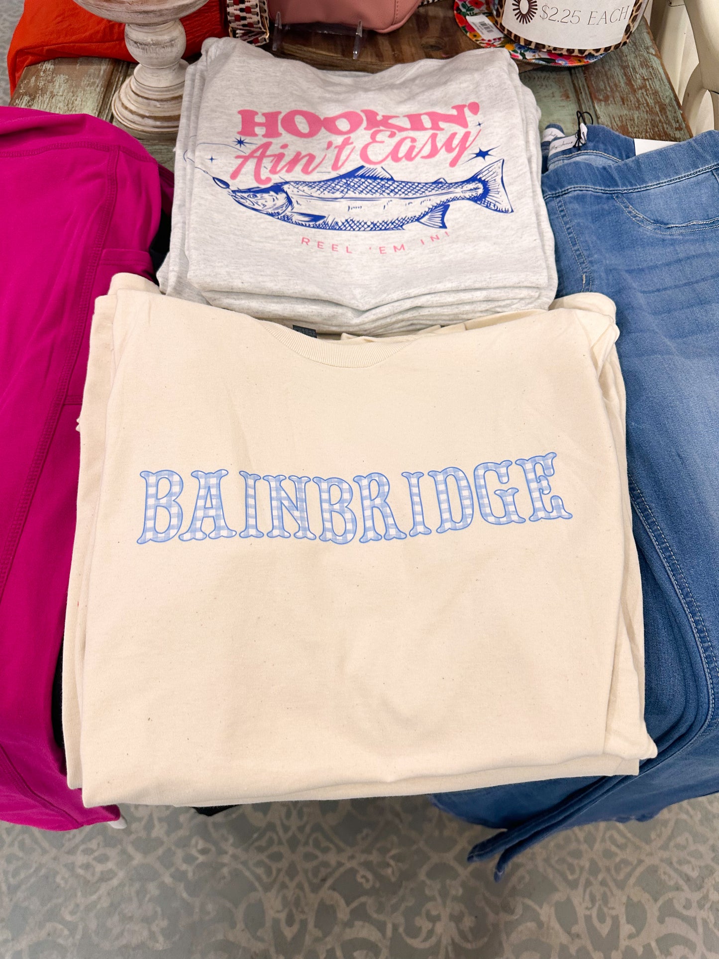 Gingham Bainbridge Tee