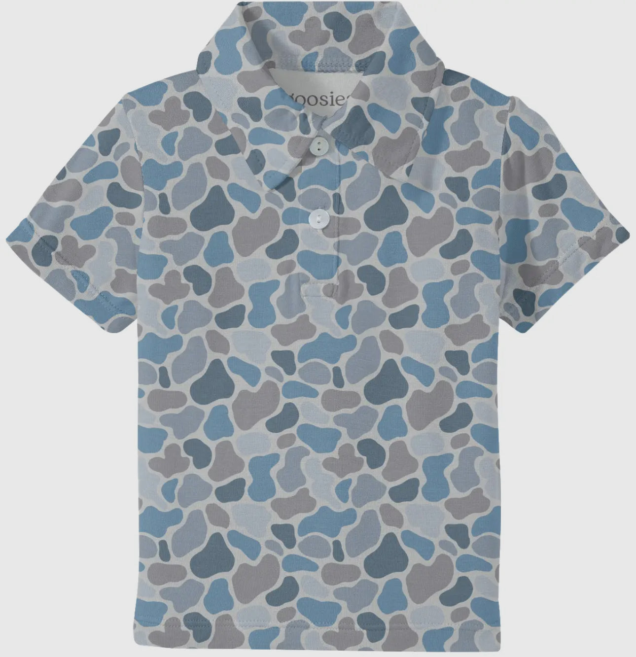 Watercolor Camo Boys Polo