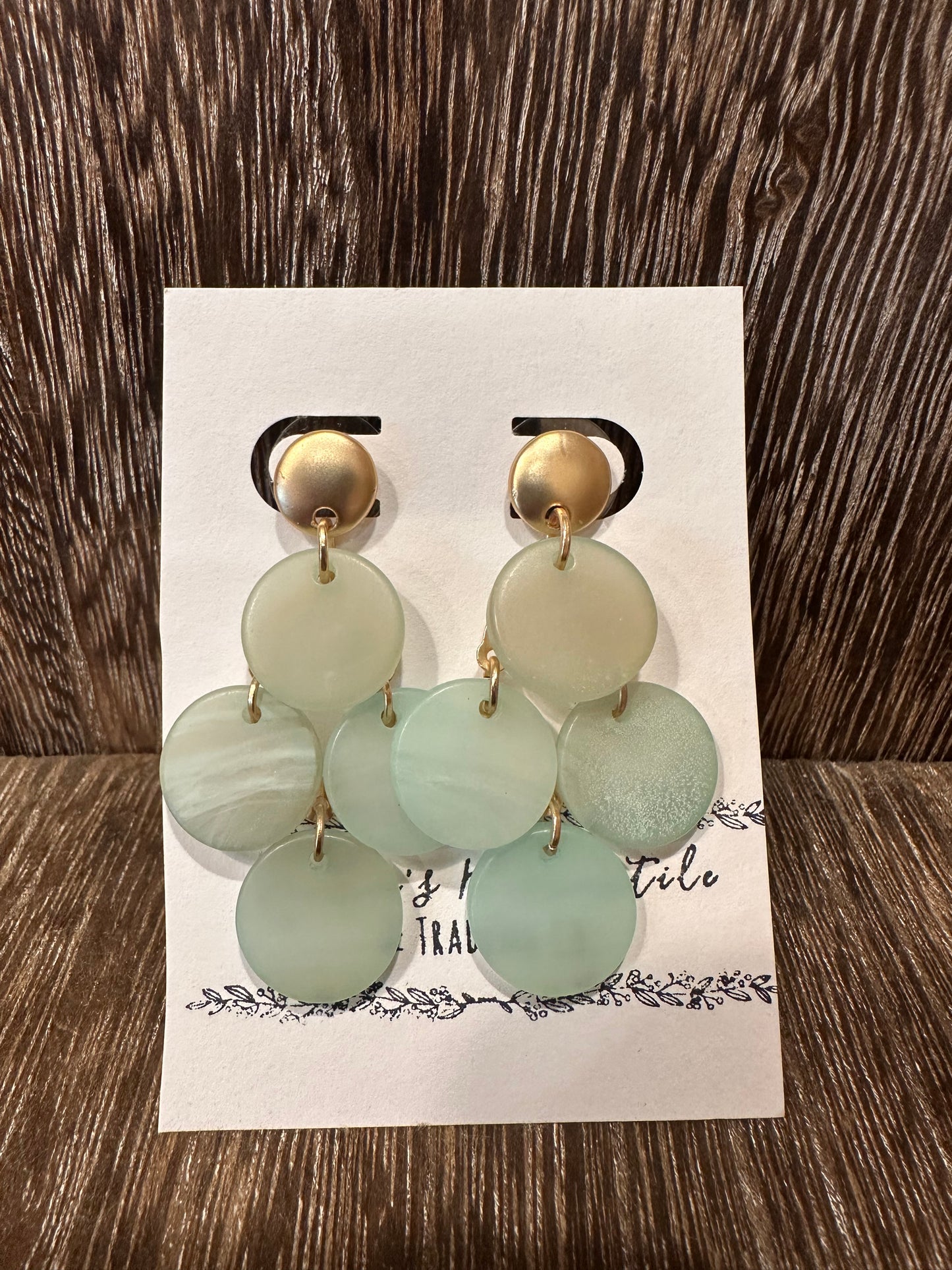 Laguna Grape Earrings