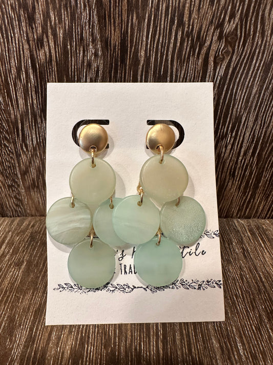 Laguna Grape Earrings