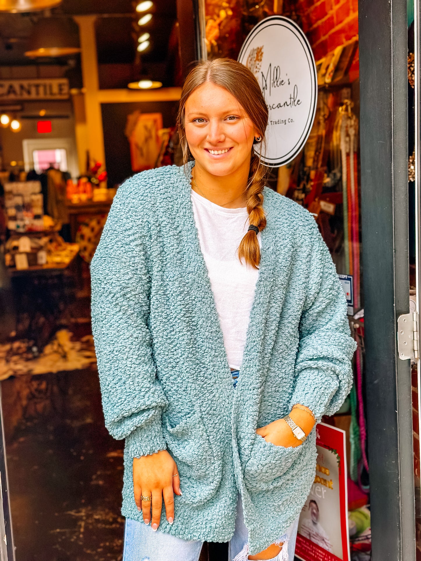 Patsi Popcorn Cardigan