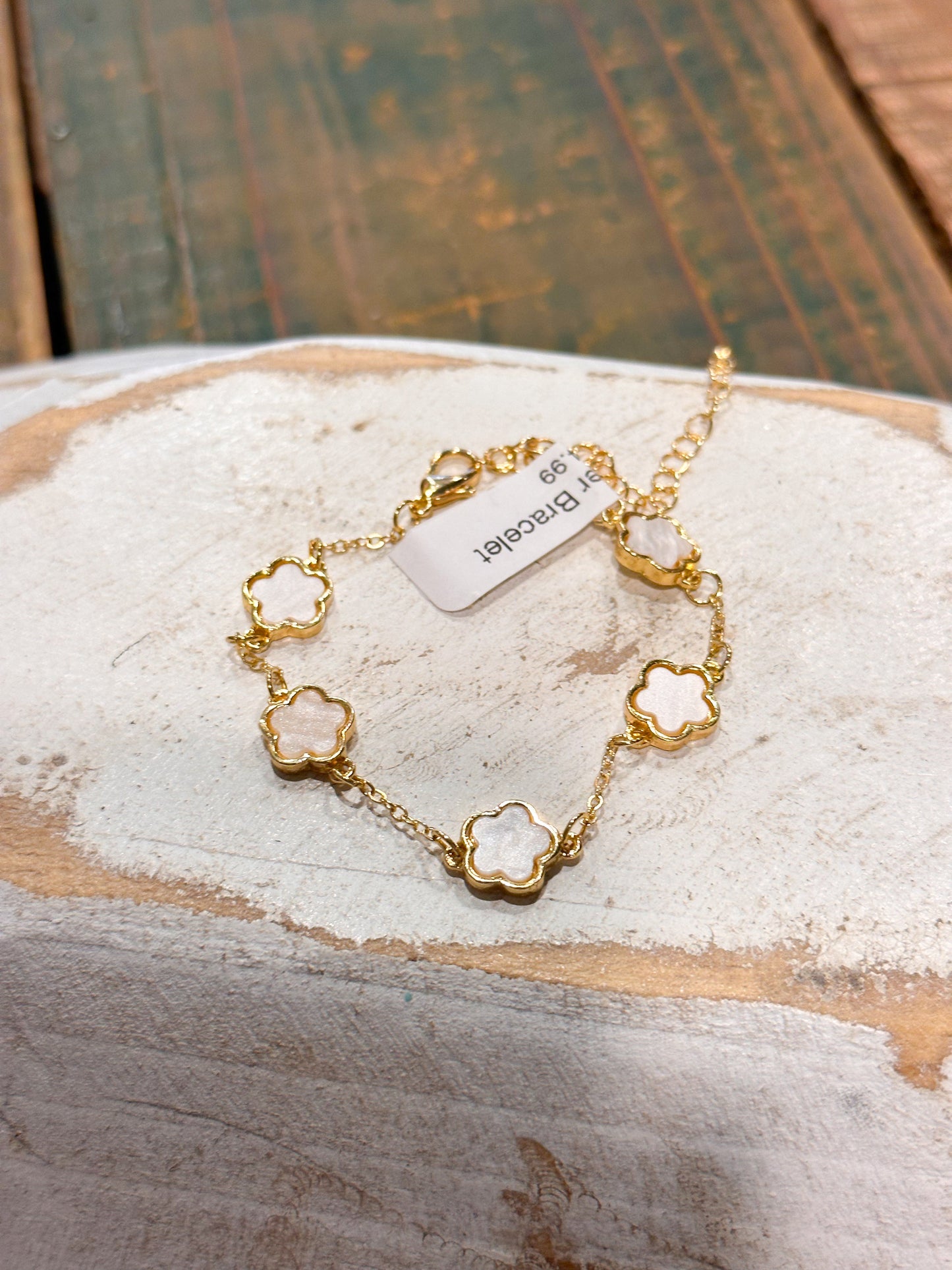 Pearl Flower Bracelet