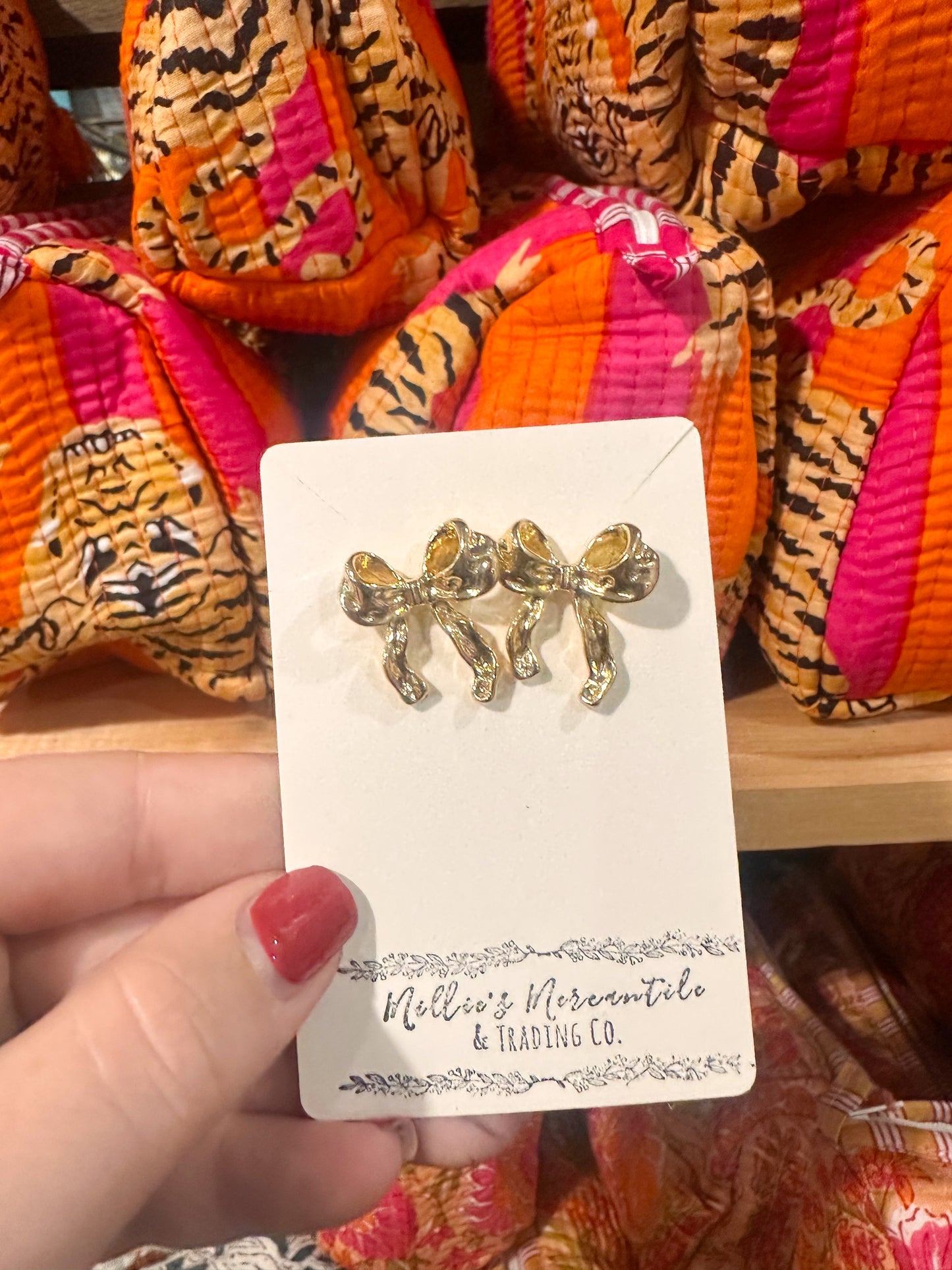 Bright Bow earrings