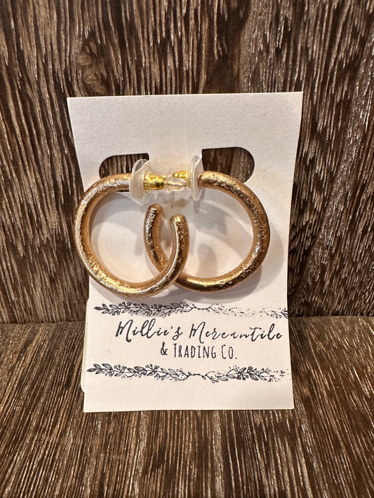 Vintage Vivian Hoops