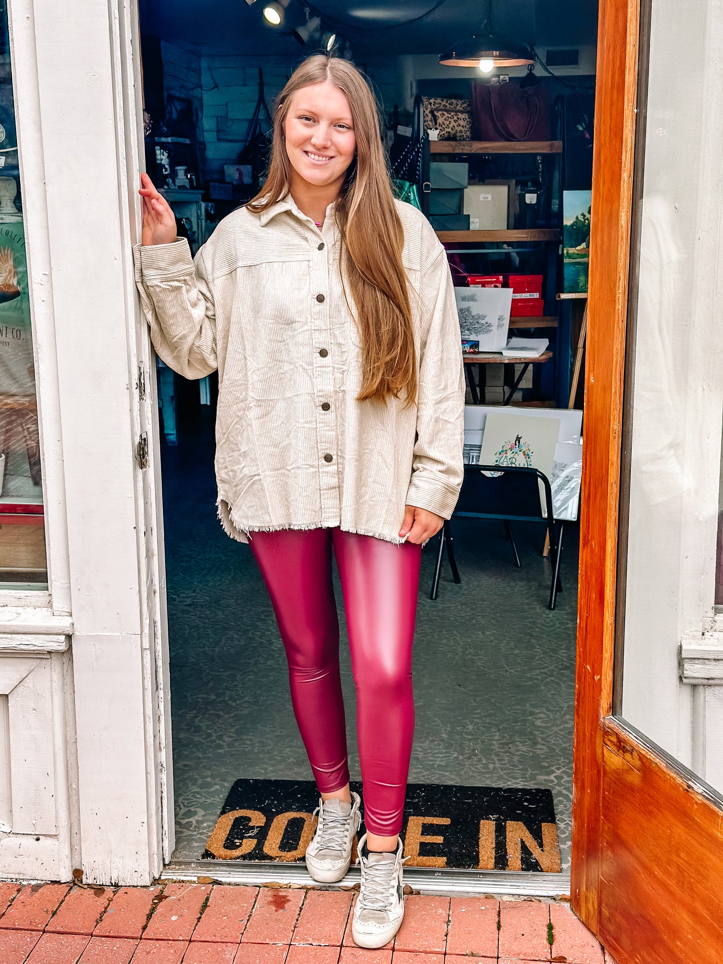 Shania Corduroy Shacket