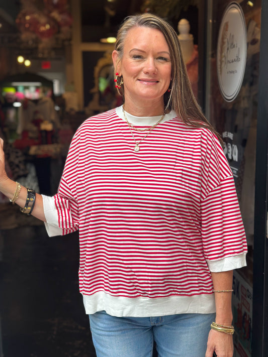 Georgia Stripe Top