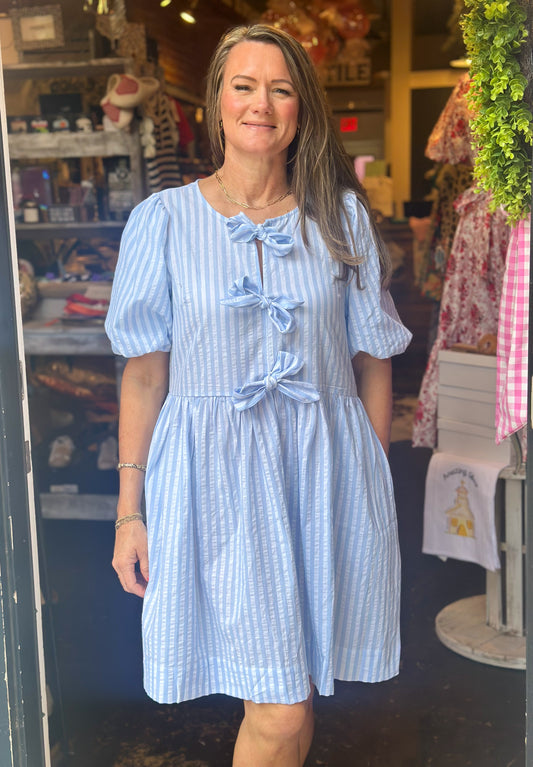 Bessie Bow Dress