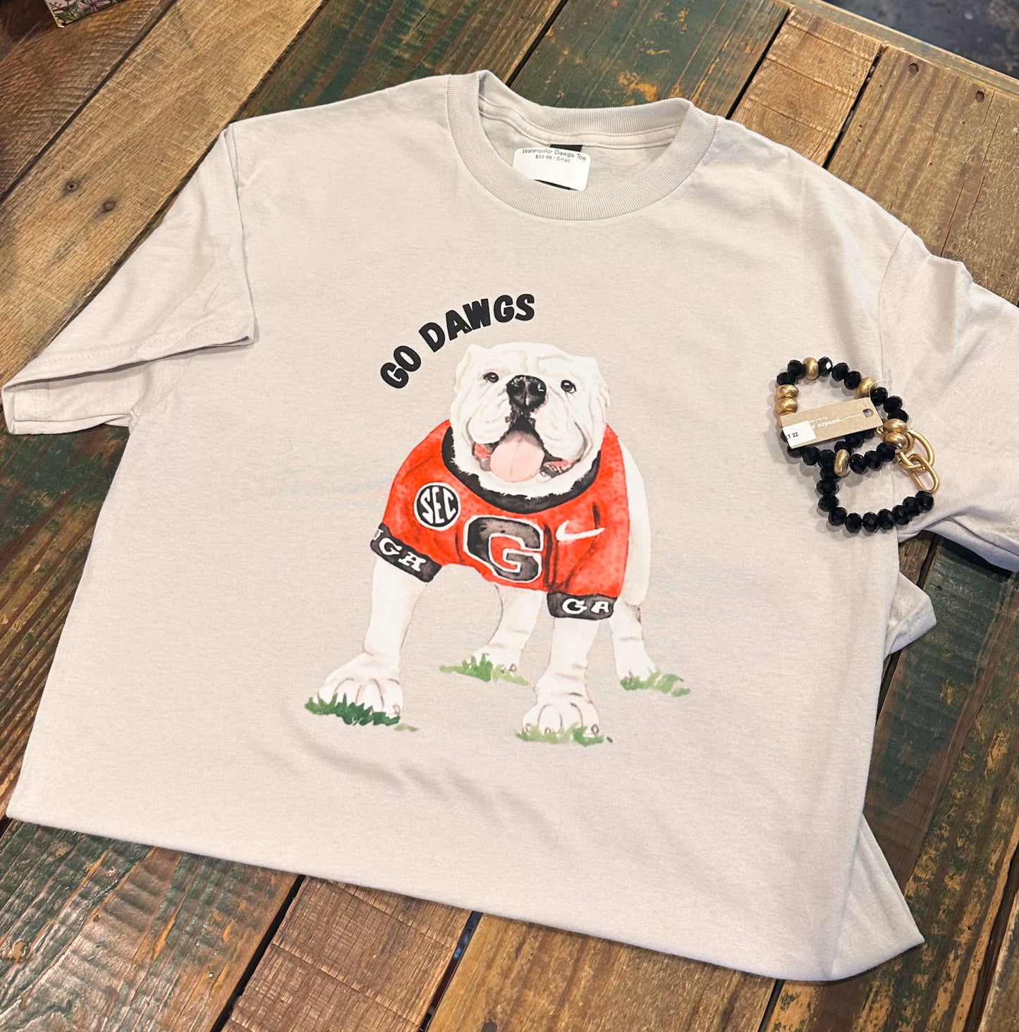 Watercolor Dawgs Tee