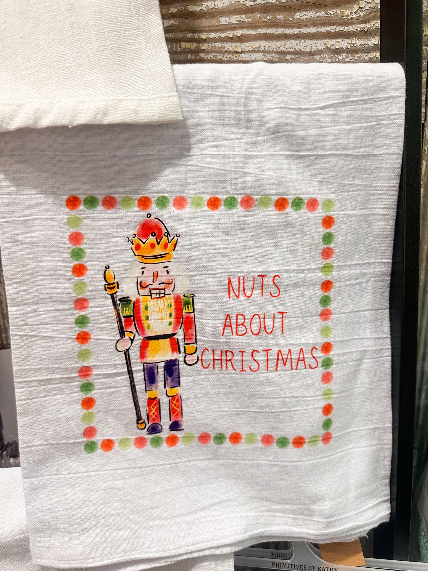 Nuts about Christmas Tea Towel