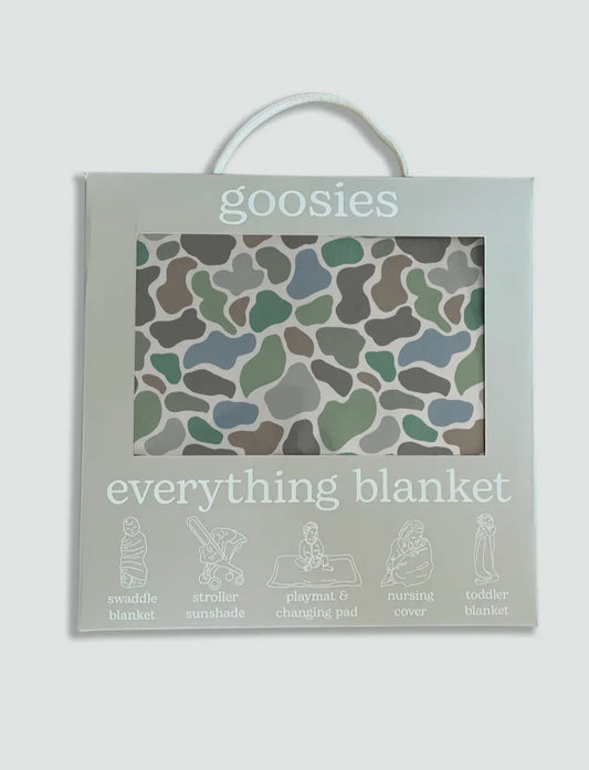 Pebble Camo Bamboo Blanket