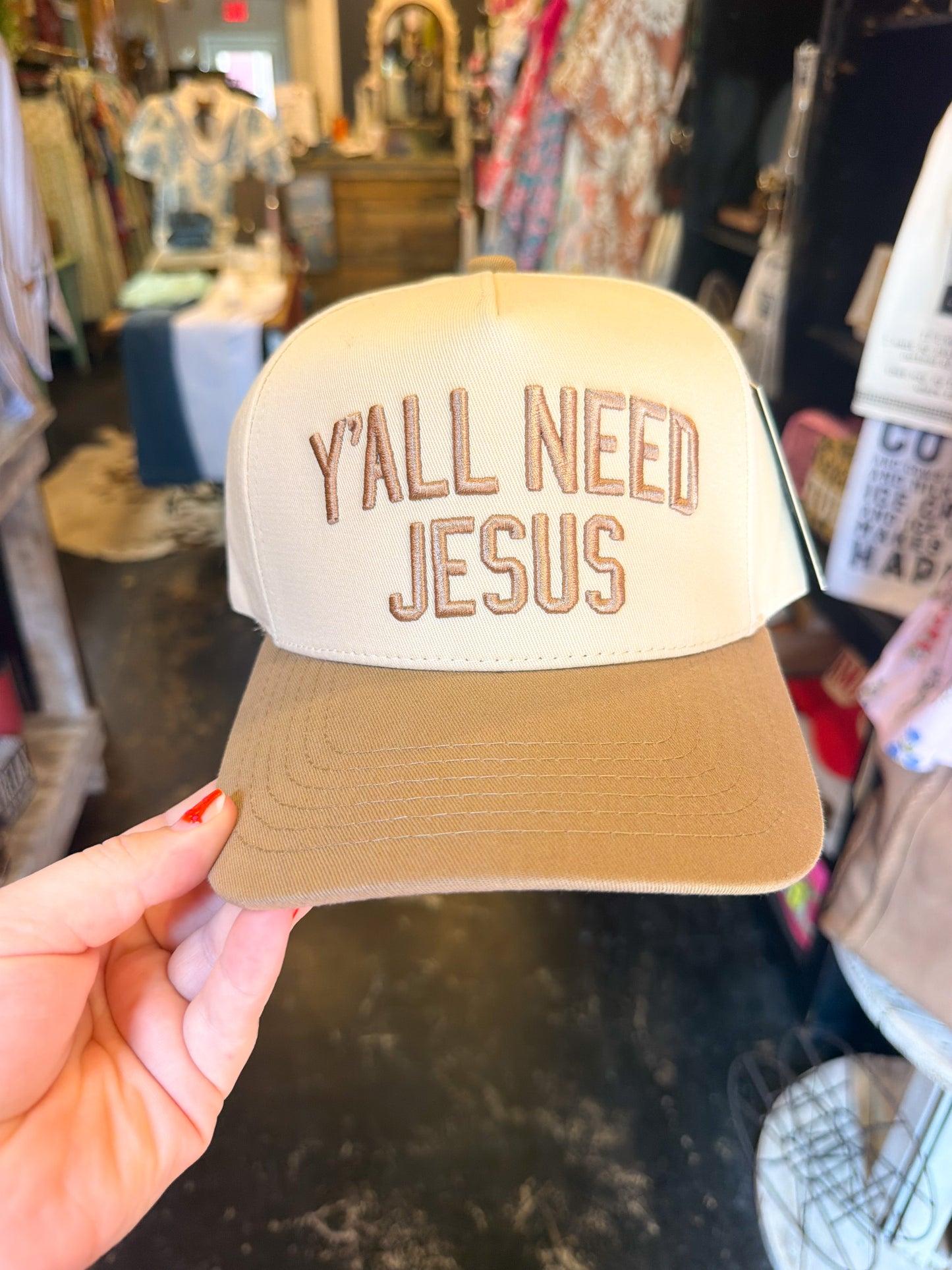 Yall Need Jesus Trucker Hat