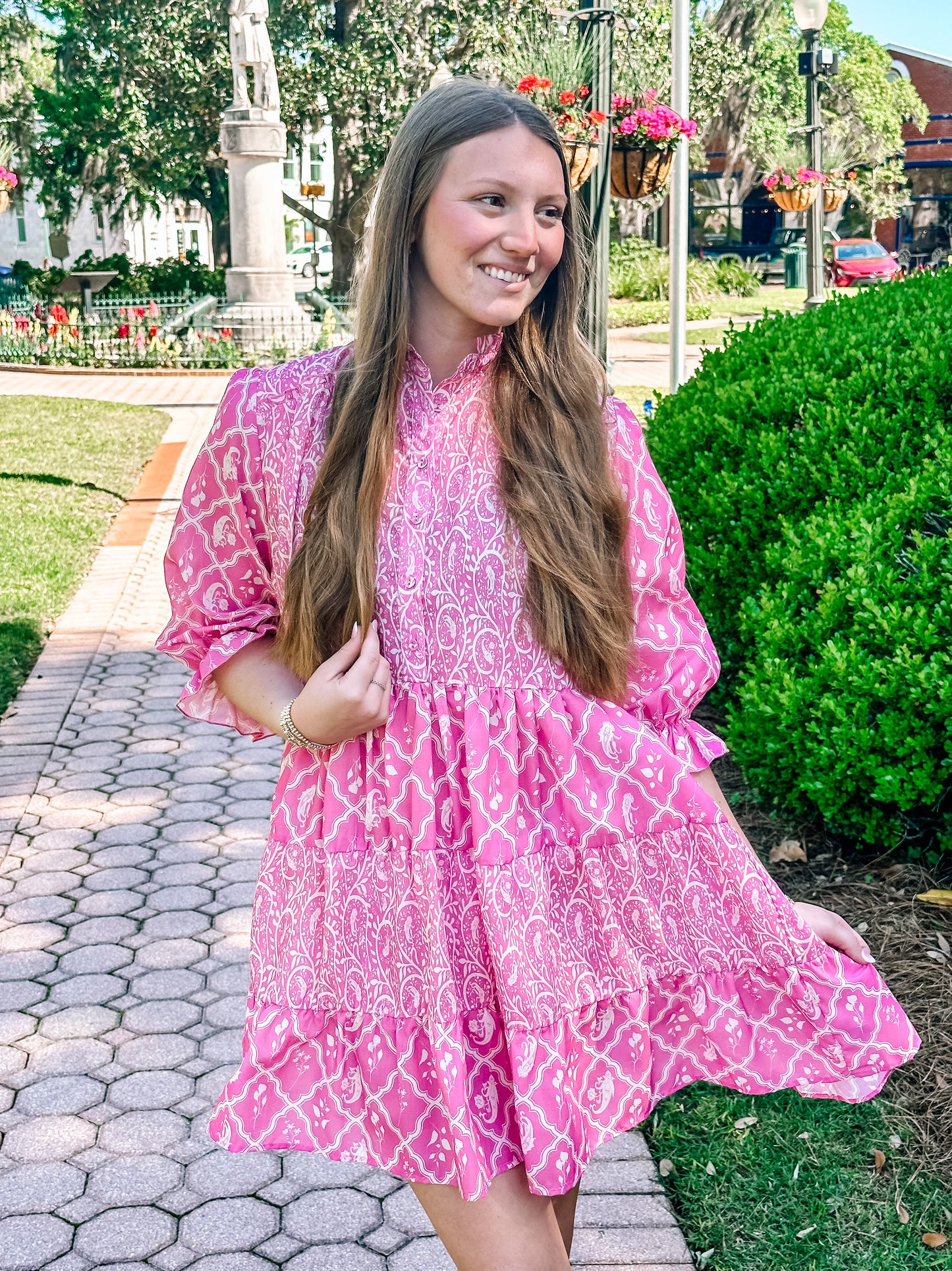 Summer Nights Pink Dress