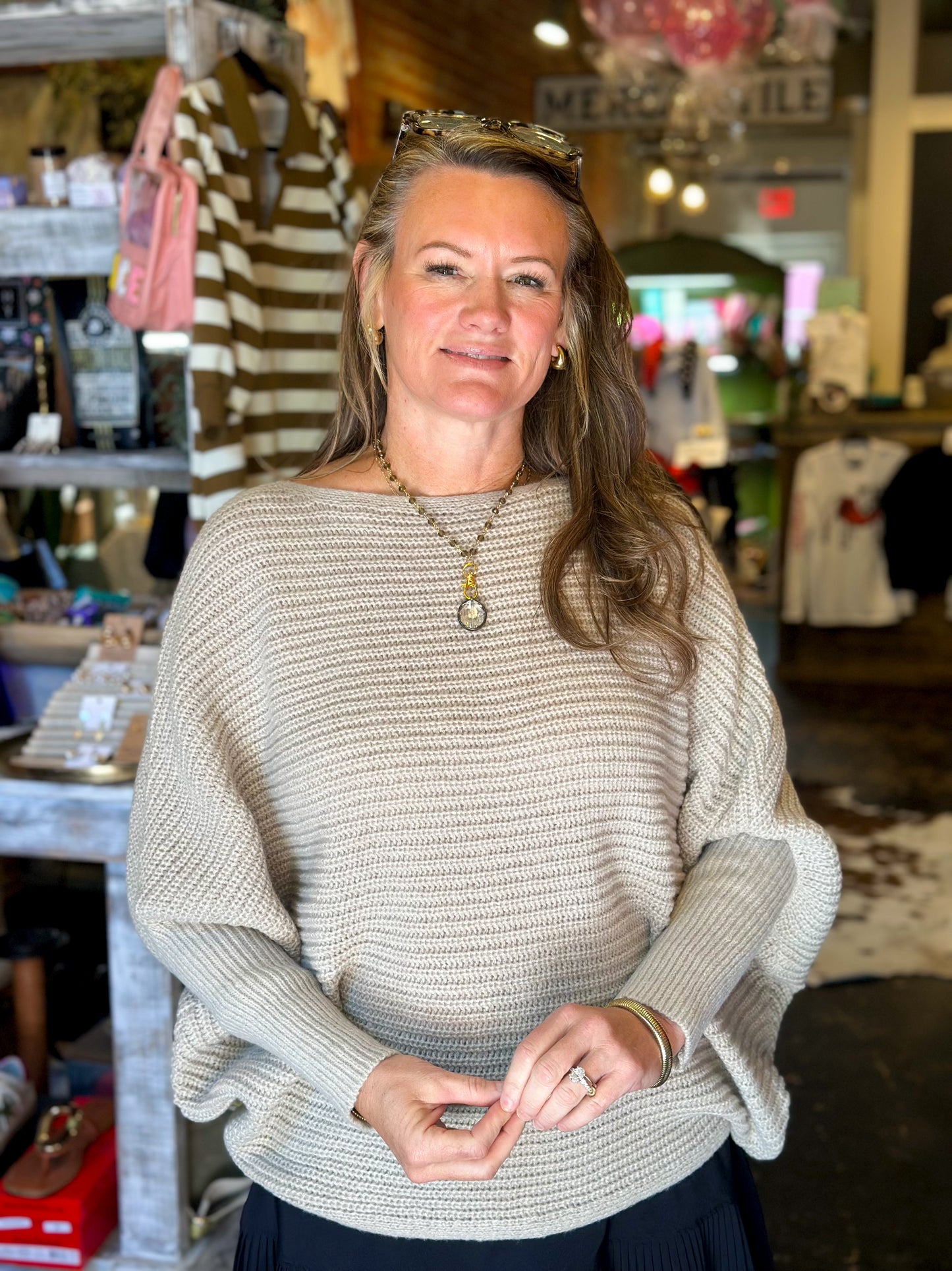 Oversized Oatmeal Sweater