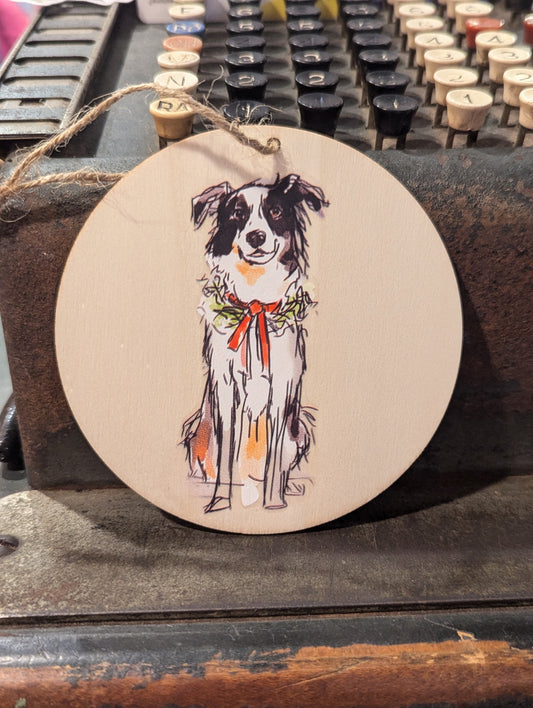 Aussie Dog Ornament