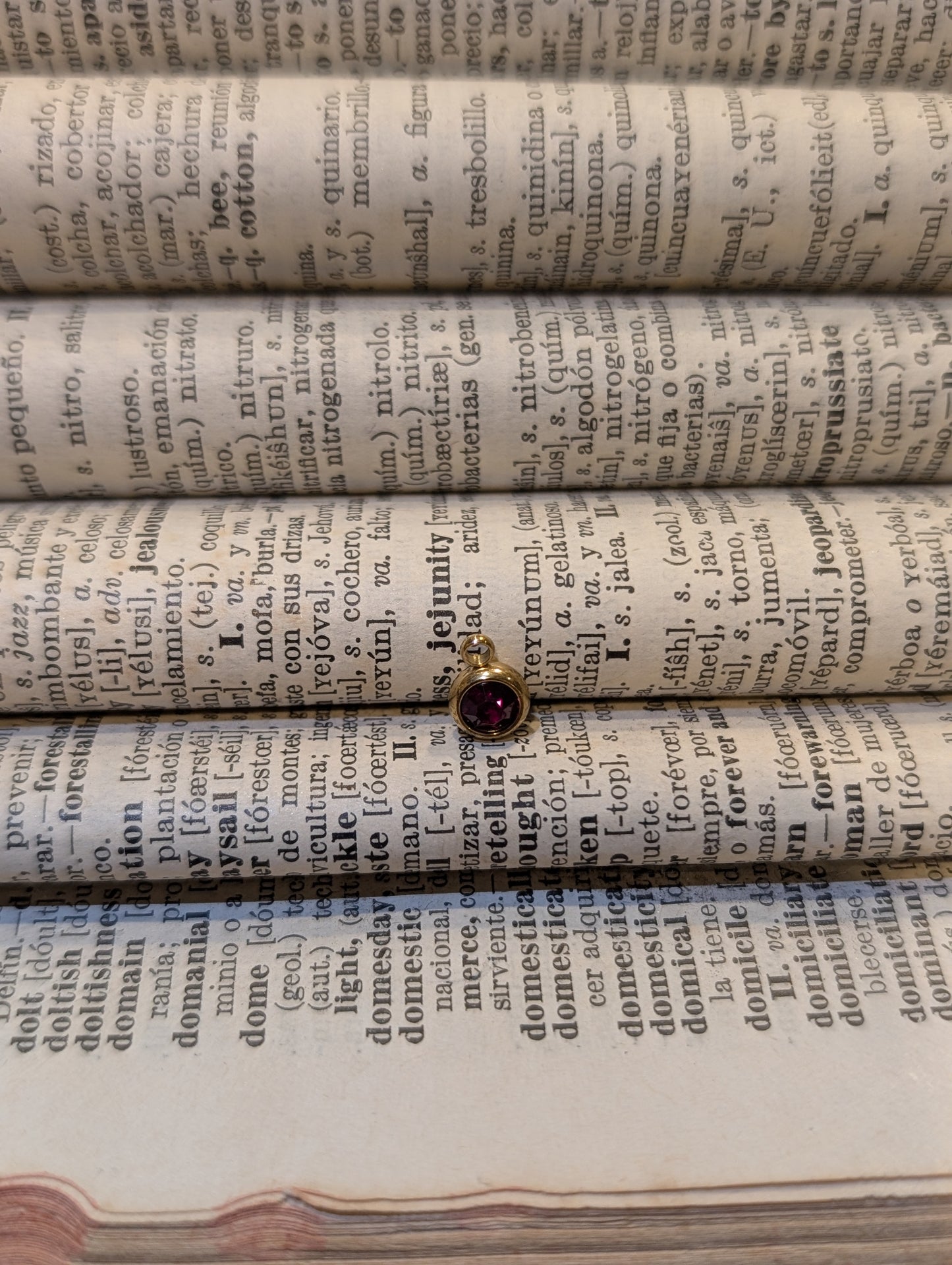 Circle Birthstone Charms