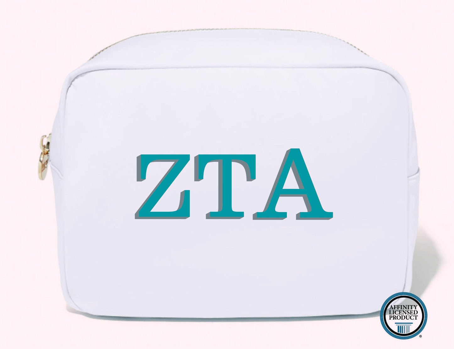 Licensed Sorority Accessory Cosmetic Bag