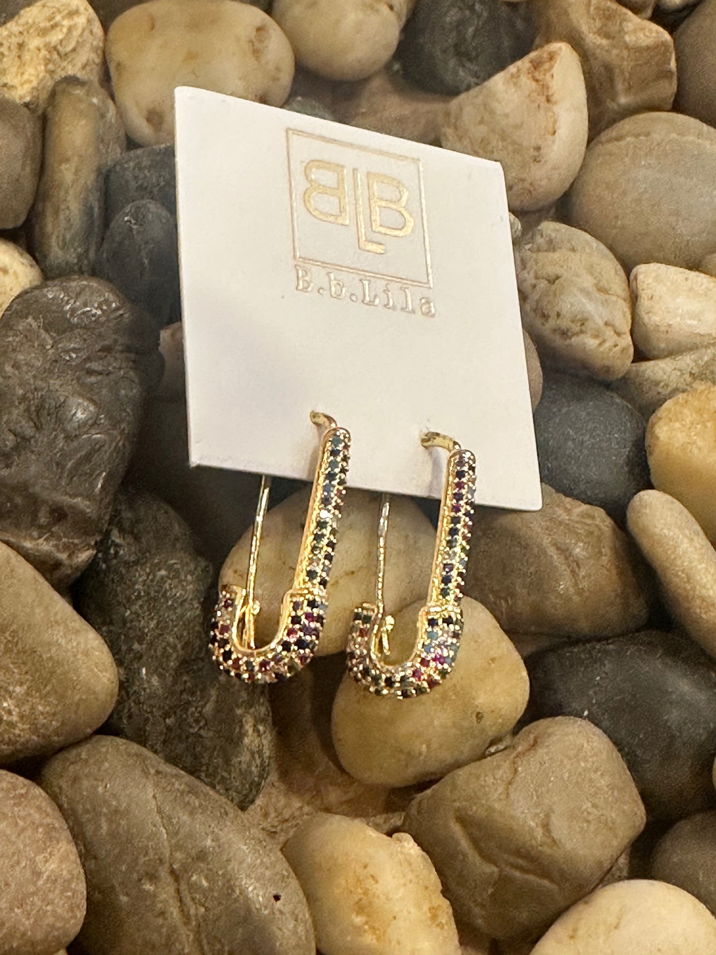 Safety First Multi earrings