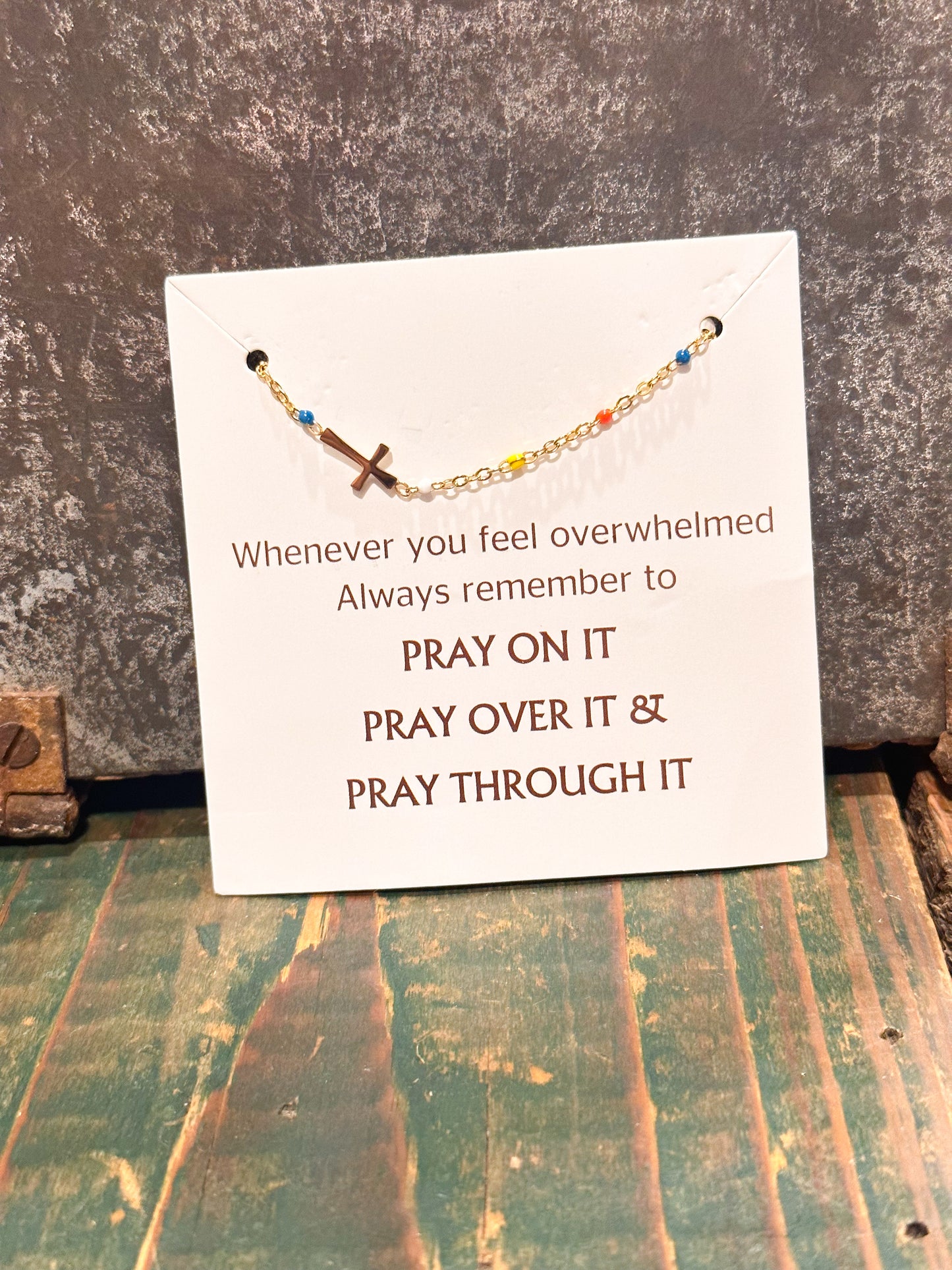 Pray on It Bracelet