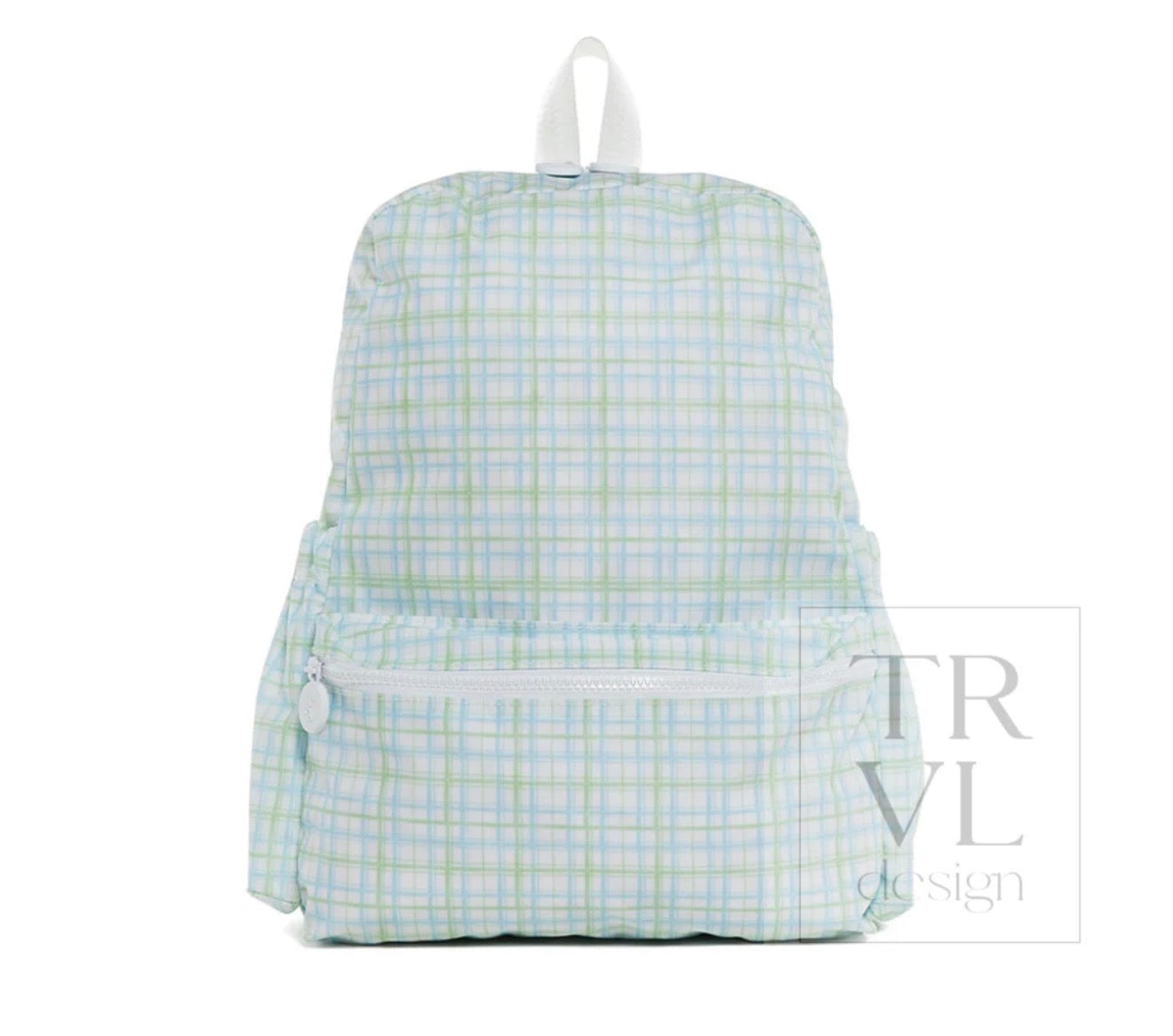 TRVL Backpacker (Classic Plaid Green)