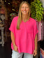 Oakleigh Top (Neon Fuchsia)