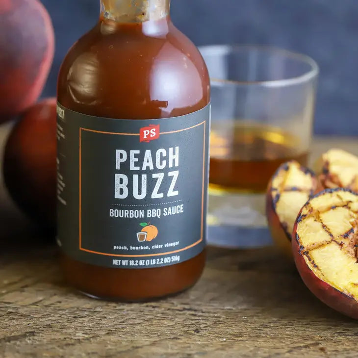 Peach Buzz- Hickory Whiskey BBQ Sauce