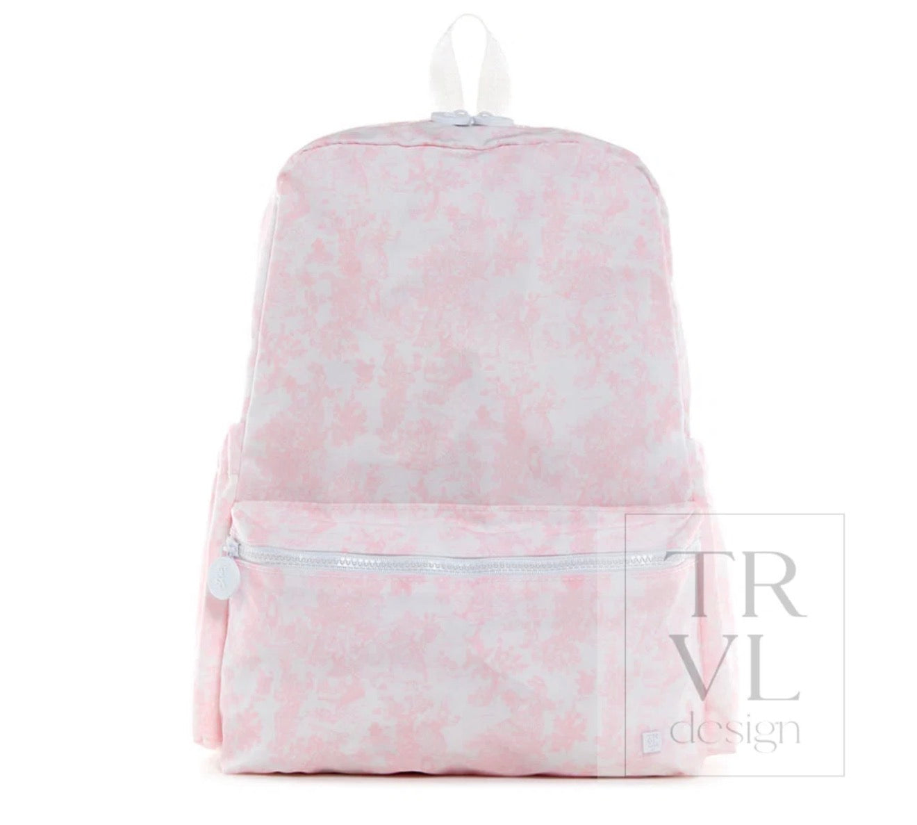 TRVL Backpacker (Bunny Toile Pink)