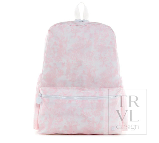 TRVL Backpacker (Bunny Toile Pink)