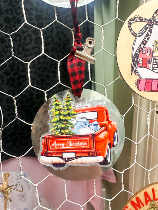 Bainbridge Truck Ornament