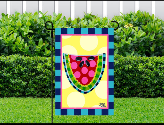 Watermelon Garden Flag