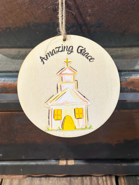 Amazing Grace Ornament