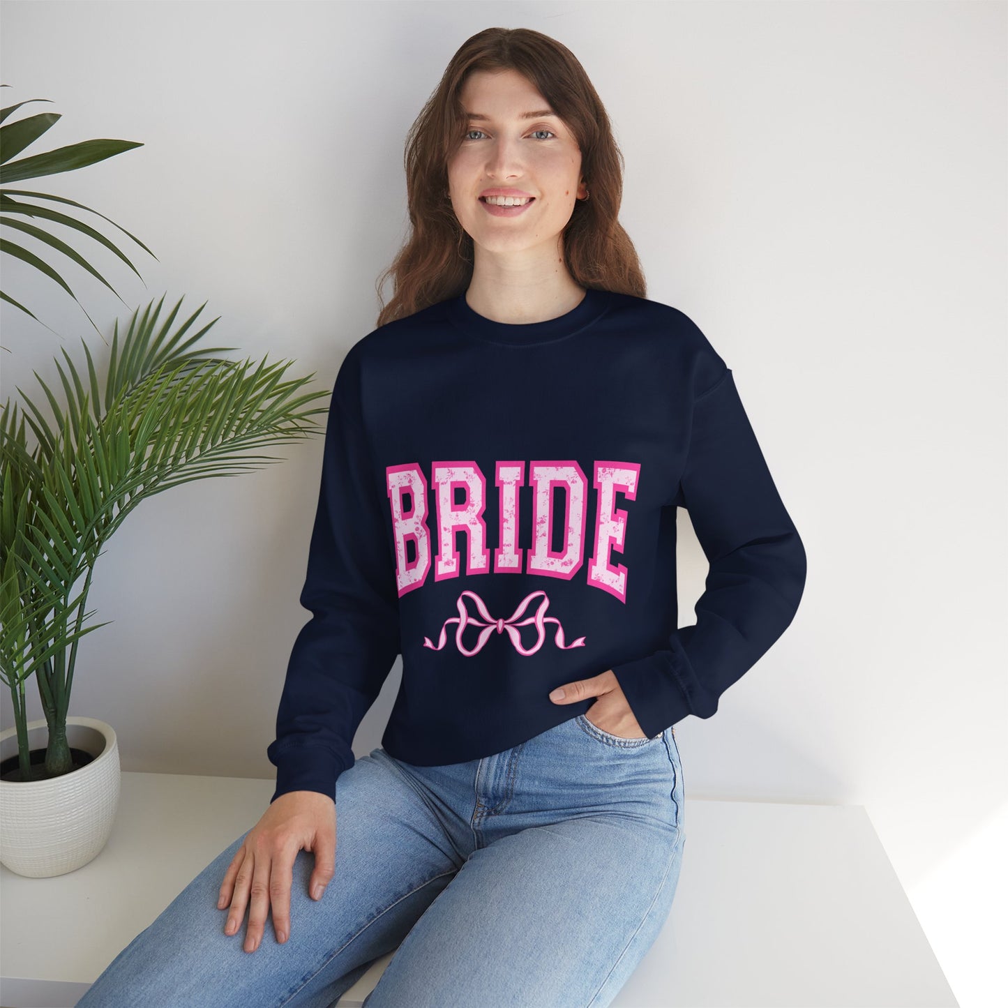 Bow Floral Bride Sweatshirt