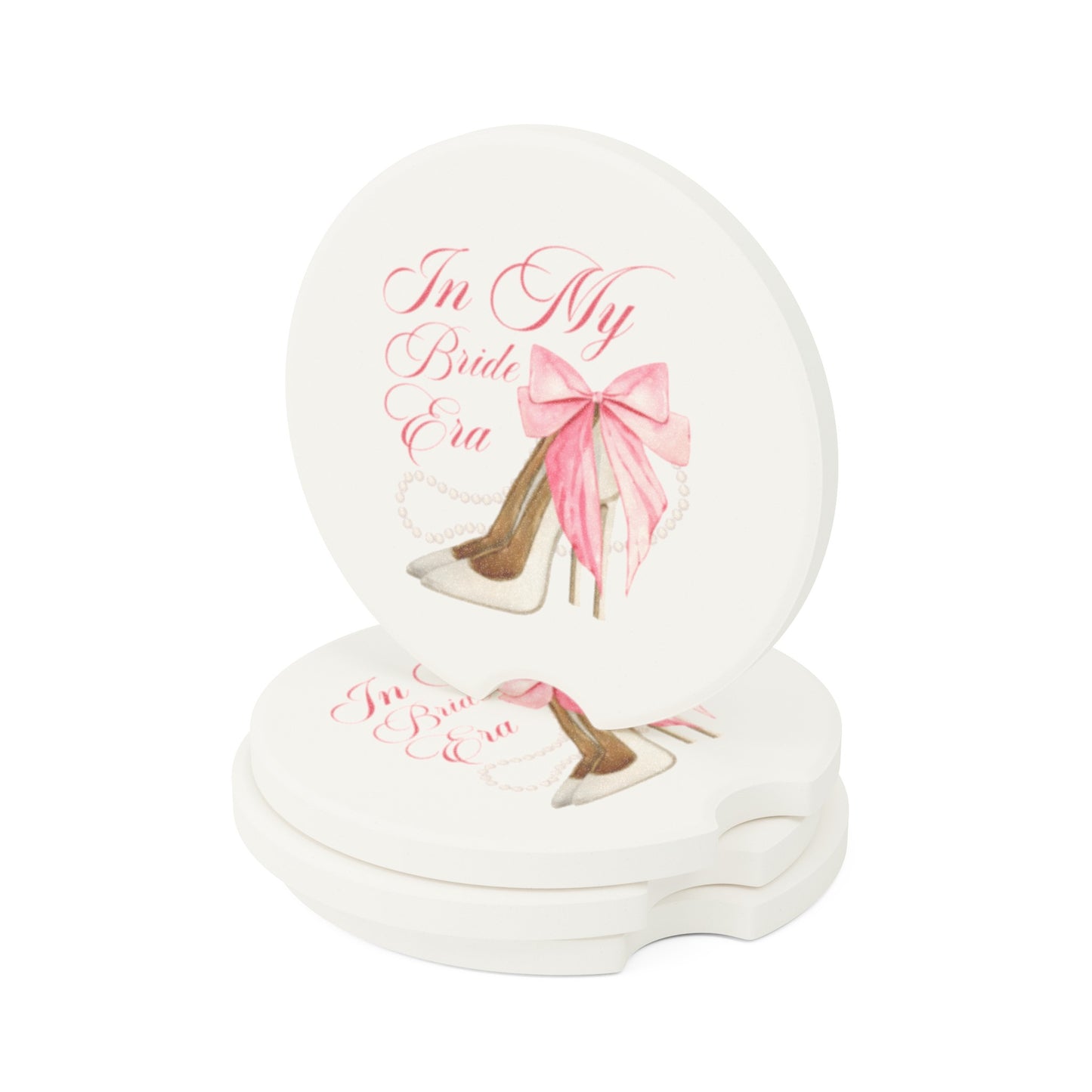 Coquette Bride Car Coaster