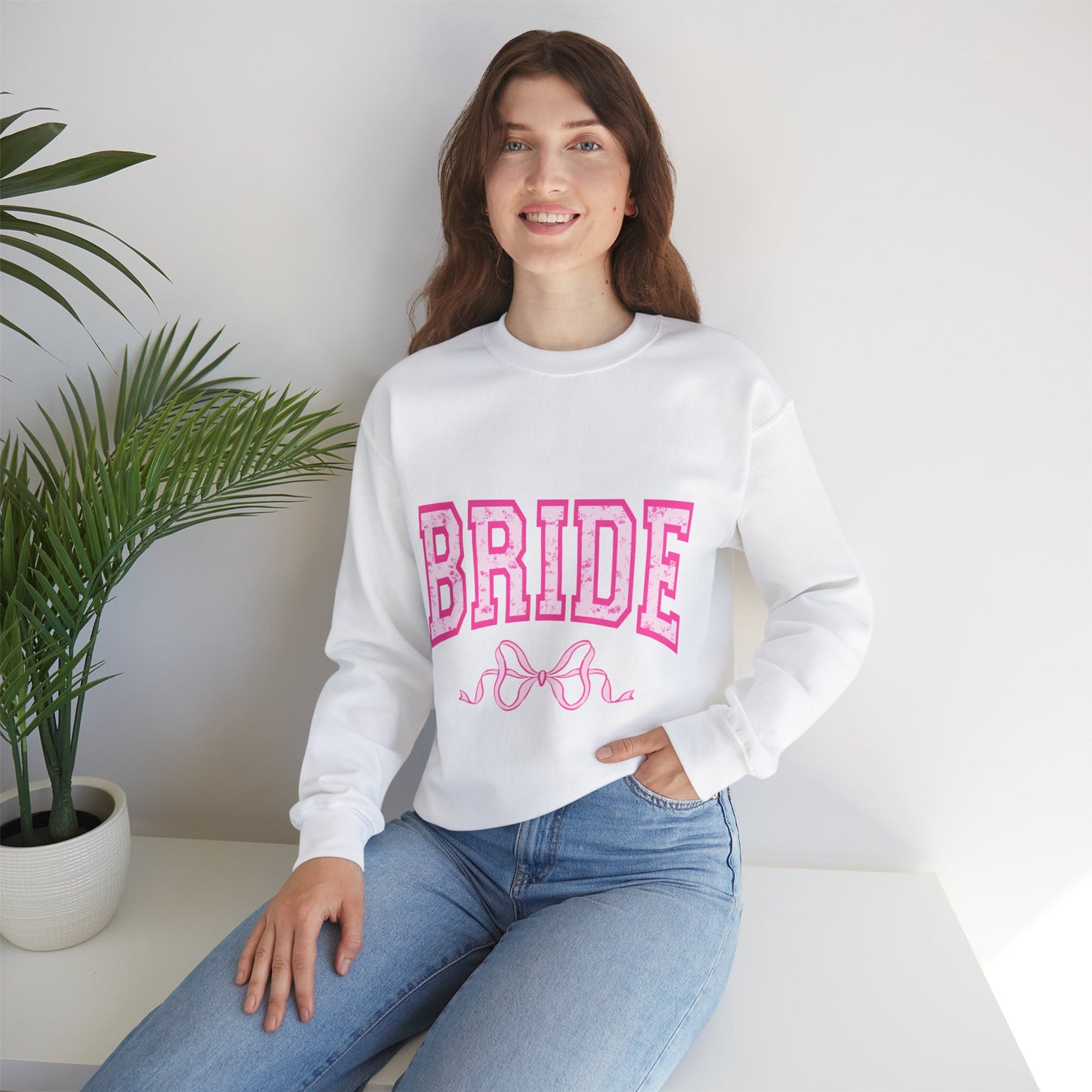 Bow Floral Bride Sweatshirt