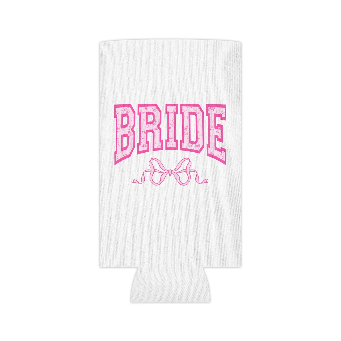 Bow Floral Bride Coozie