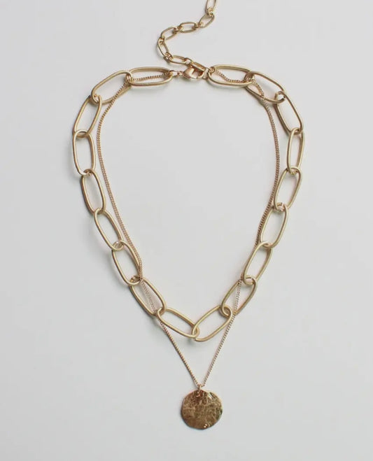 Claire Coin Necklace