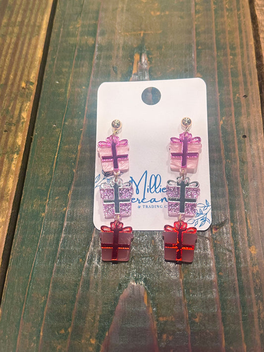 Preppy Present Earrings