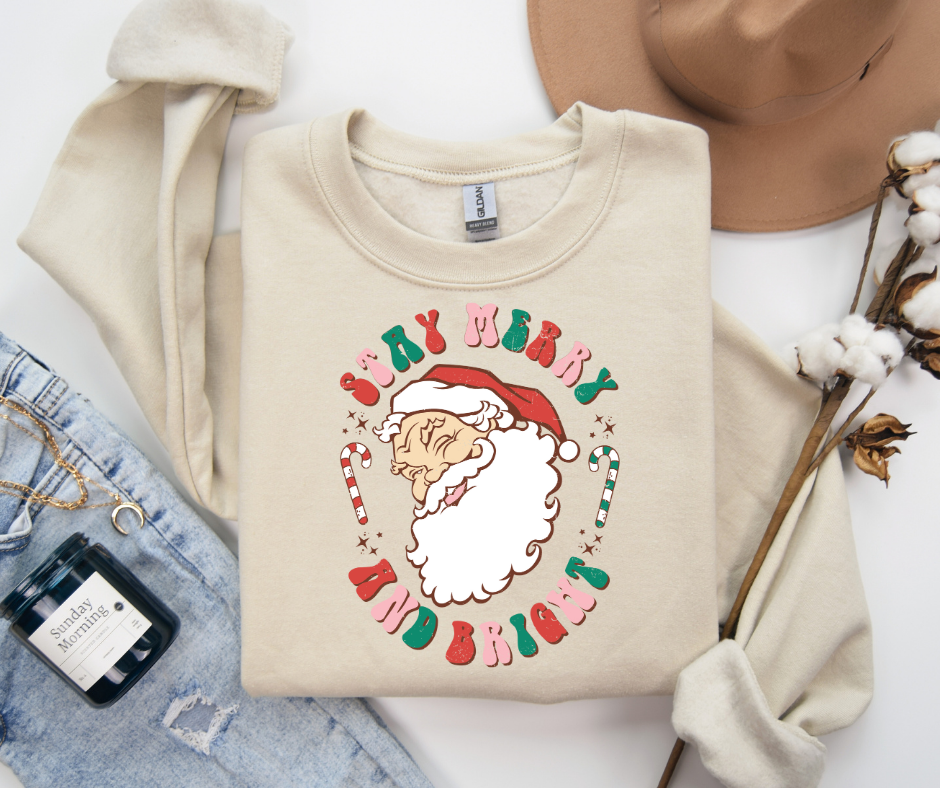 Stay Merry & Bright Tee