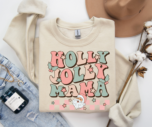 Holly Jolly Mama Tee