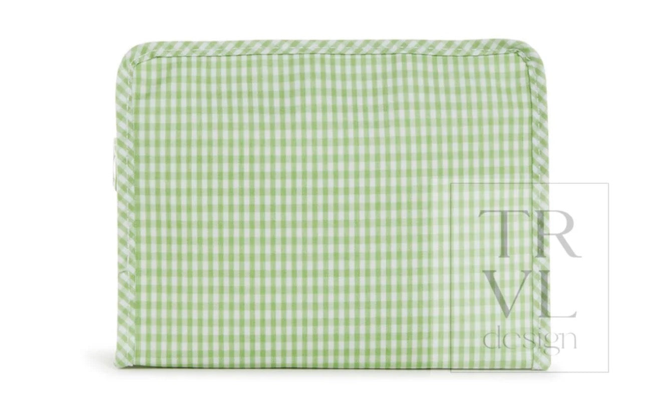 TRVL Roadie Large (Gingham Leaf2)