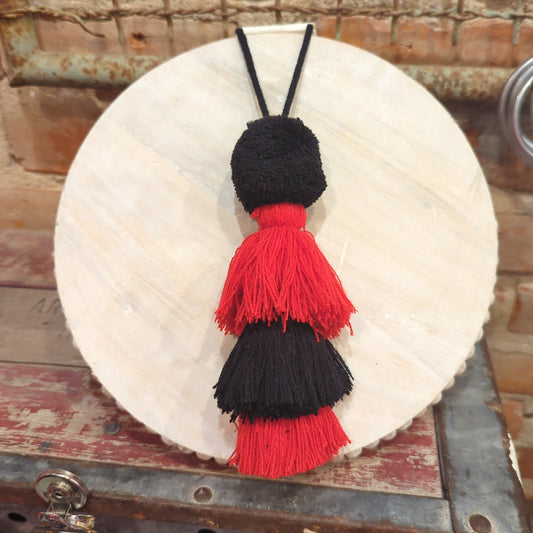 Dawgs Pom pom Purse charm