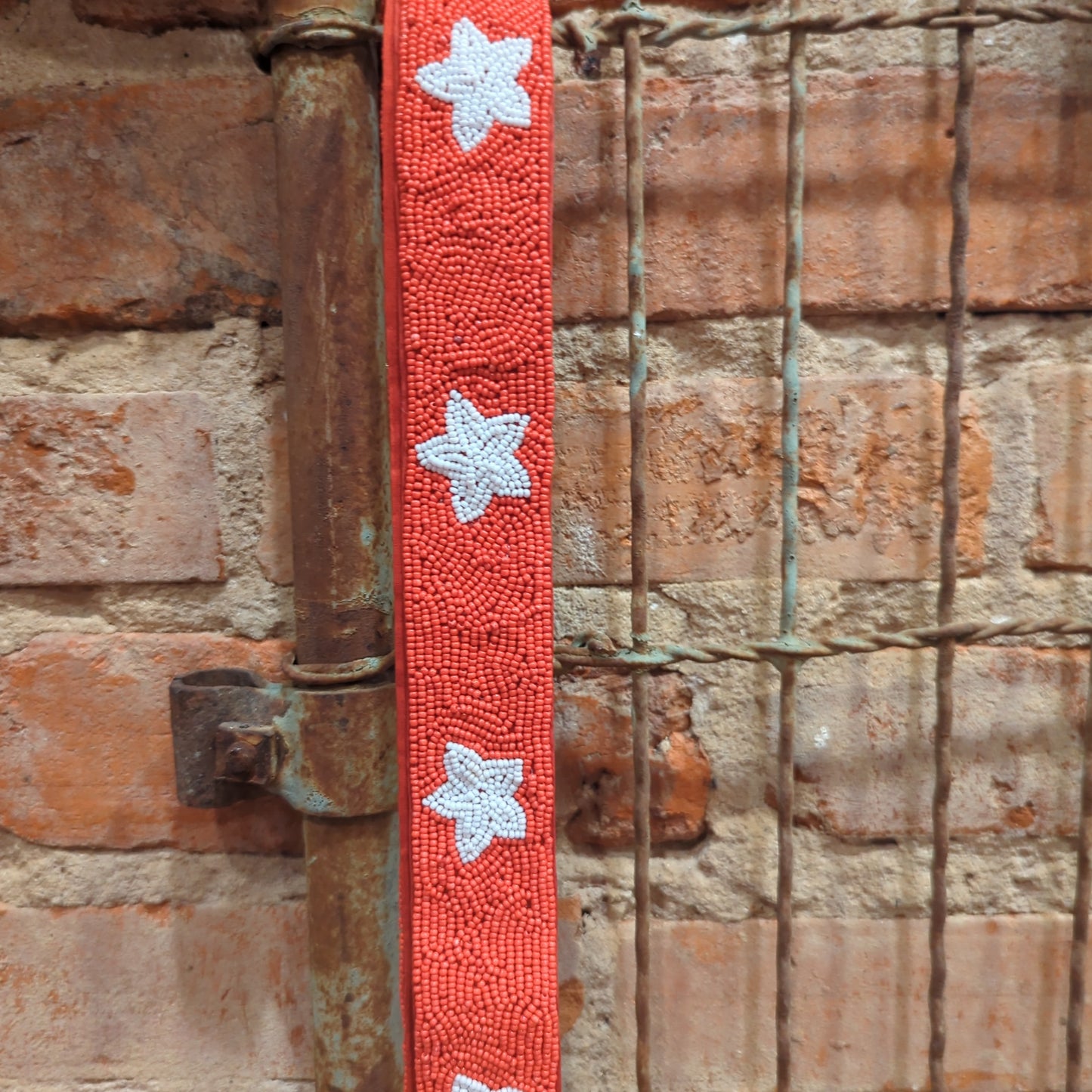 Stacy Star Beaded Bag Strap