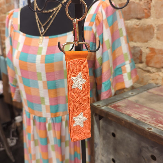 Babe Beaded Keychain