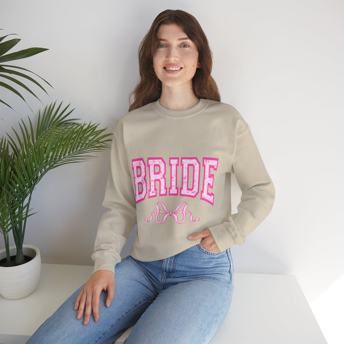 Bow Floral Bride Sweatshirt