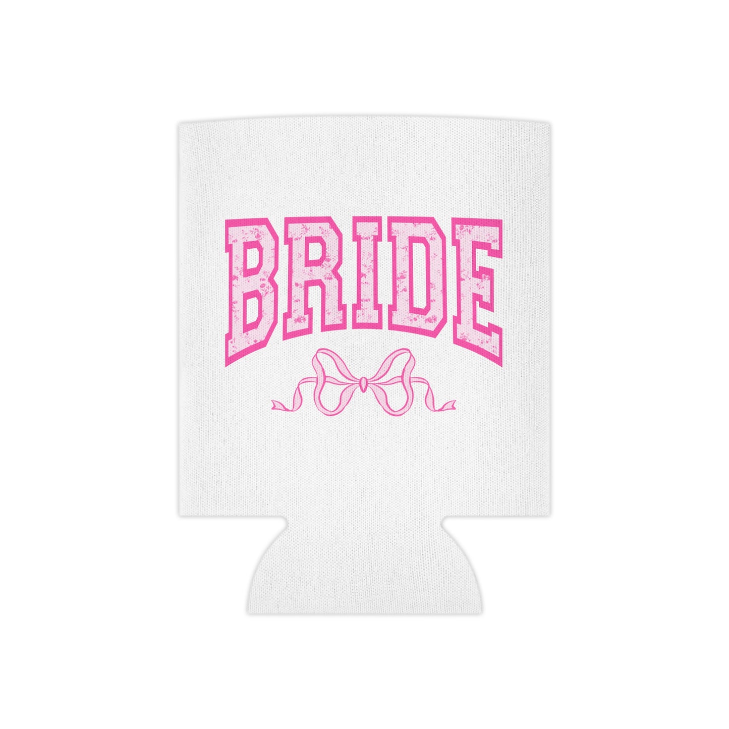 Bow Floral Bride Coozie