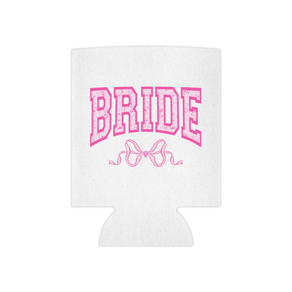 Bow Floral Bride Coozie