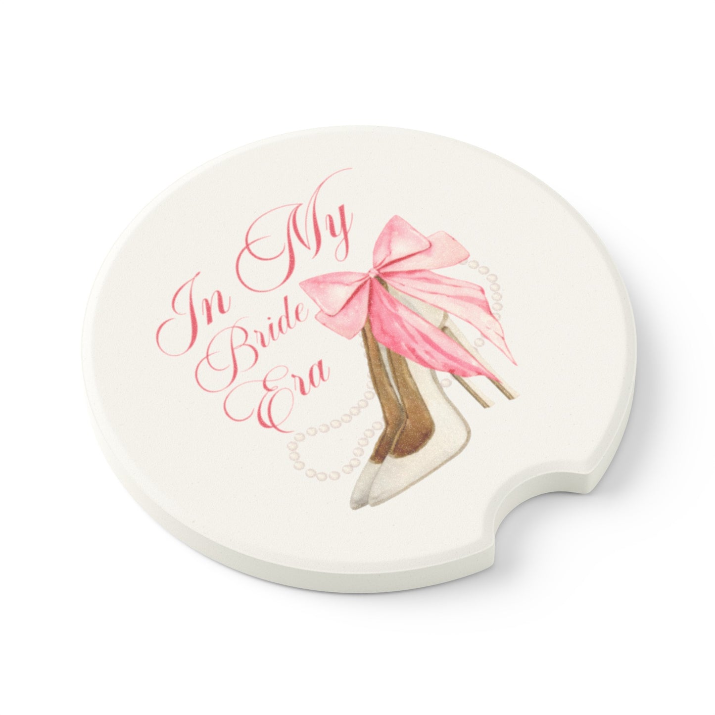 Coquette Bride Car Coaster