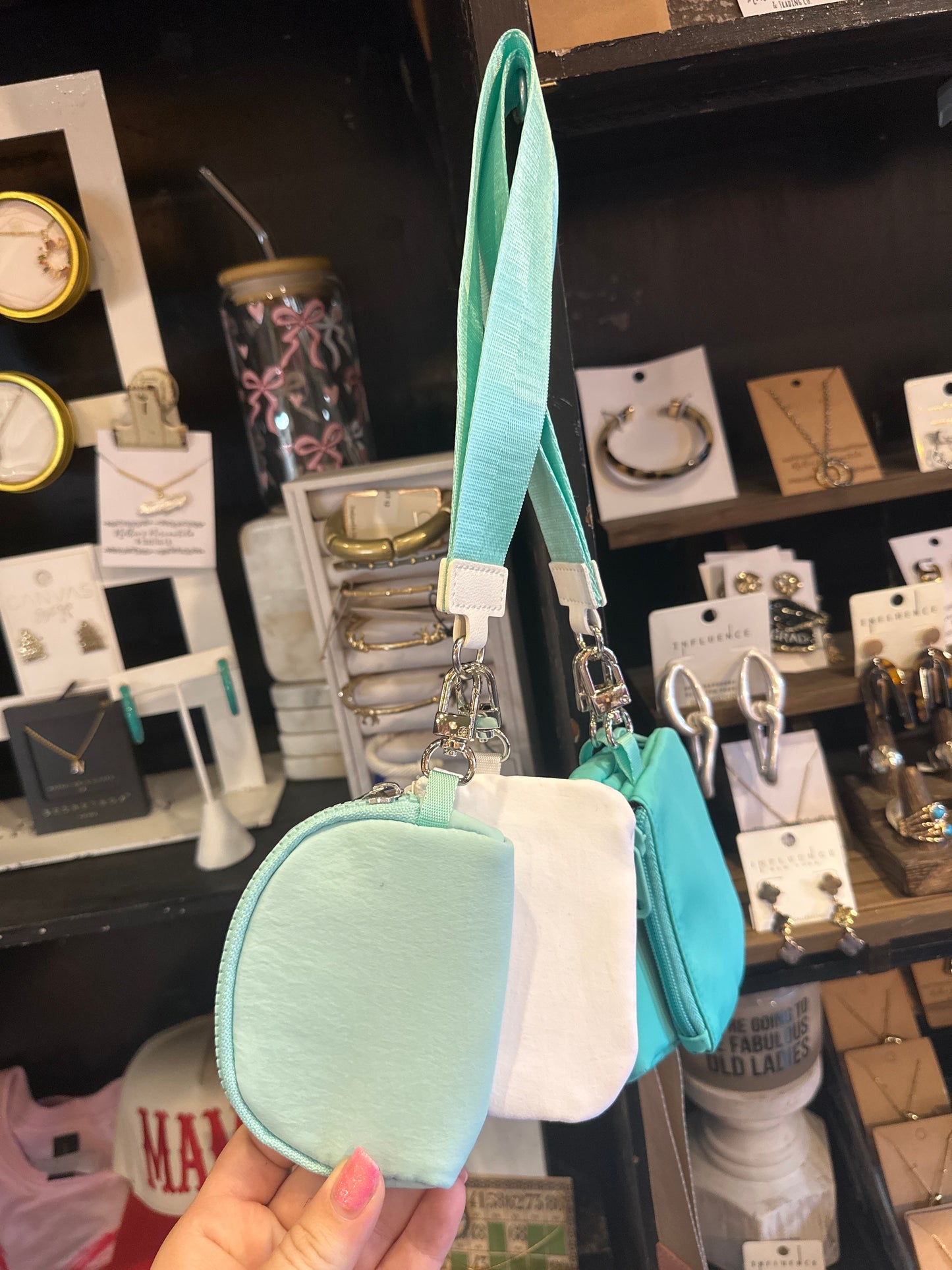 Hazel keychain wallets