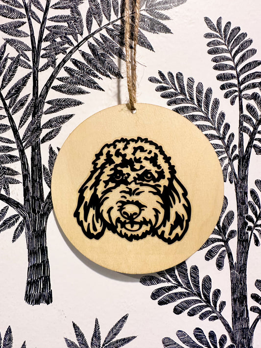 Golden Doodle Ornament